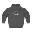 Sleepy Cat Hoodie - Cozy & Soft Black Cat Design Hoodie - Blululi