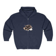 Sleepy Cat Hoodie - Cozy & Soft Black Cat Design Hoodie - Blululi