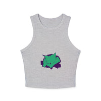 Sleepy Cat Watercolor Racerback Tank Top Tank Top - Blululi