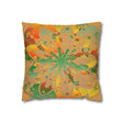 Spun Polyester Square Pillowcase Mandala Art - Original Fine Art - Hand - drawn - Dune - Blululi