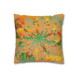 Spun Polyester Square Pillowcase Mandala Art - Original Fine Art - Hand - drawn - Dune - Blululi