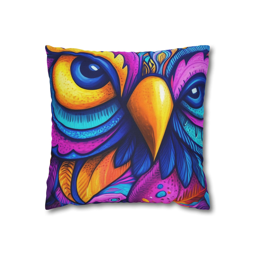 Square Pillowcase - Colorful Howl Design for Nature Inspired Lifestyle Home Decor - Blululi