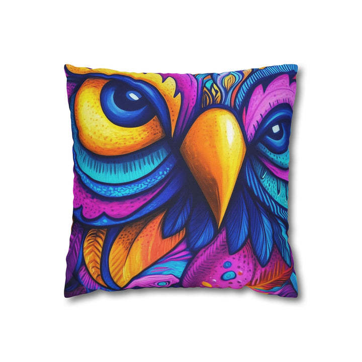 Square Pillowcase - Colorful Howl Design for Nature Inspired Lifestyle Home Decor - Blululi