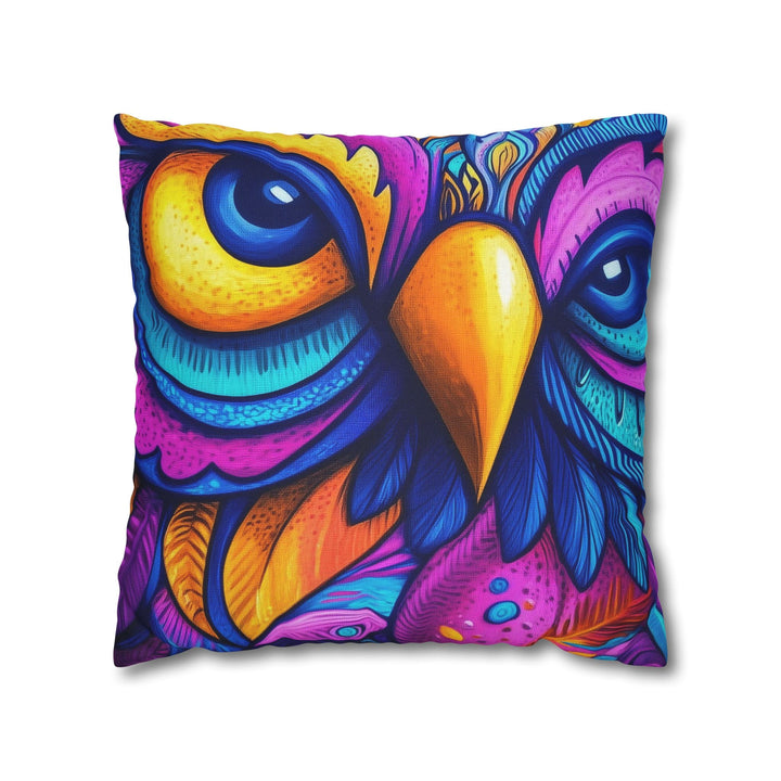 Square Pillowcase - Colorful Howl Design for Nature Inspired Lifestyle Home Decor - Blululi