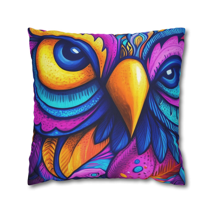 Square Pillowcase - Colorful Howl Design for Nature Inspired Lifestyle Home Decor - Blululi