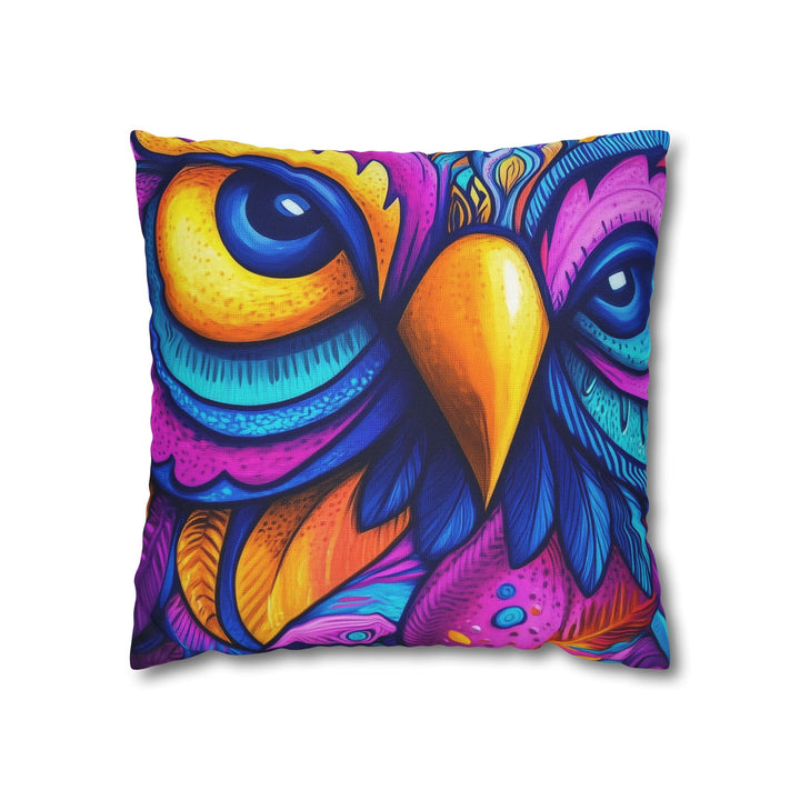 Square Pillowcase - Colorful Howl Design for Nature Inspired Lifestyle Home Decor - Blululi