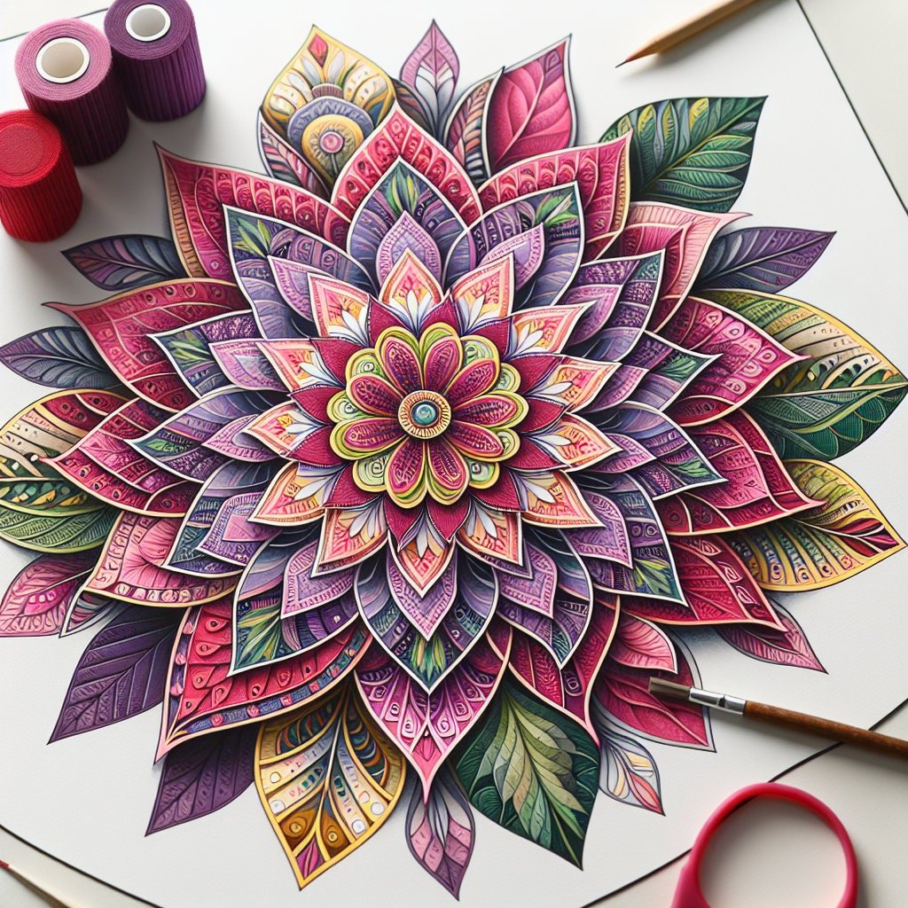 Stress Relief Mandala Coloring Pages - 16 Pages PDF digital download - Blululi