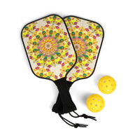 Sunrise Mandala Pickleball Kit Accessories - Blululi