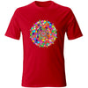 T-Shirt Unisex Large - Soft Large T-Shirt with Hand - Drawn Mandala Art T-Shirt Unisex Large - Blululi