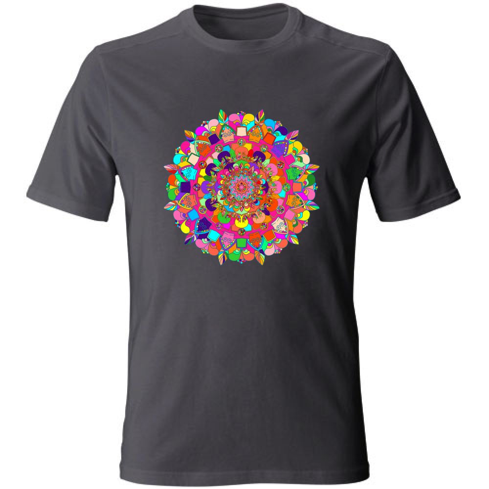 T-Shirt Unisex Large - Soft Large T-Shirt with Hand - Drawn Mandala Art T-Shirt Unisex Large - Blululi