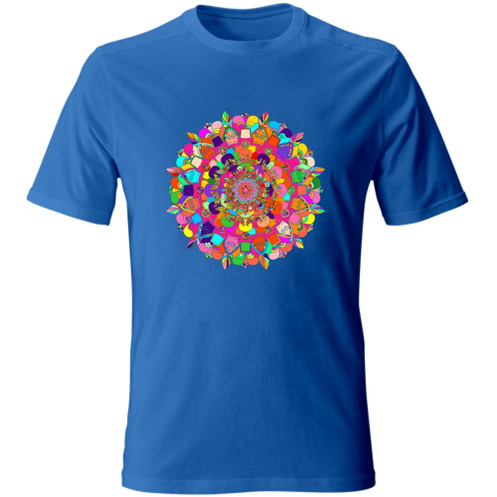 T-Shirt Unisex Large - Soft Large T-Shirt with Hand - Drawn Mandala Art T-Shirt Unisex Large - Blululi