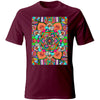 T-Shirt Unisex - Soft Cotton T-Shirt with Hand - Drawn Mandala T-Shirt Unisex - Blululi