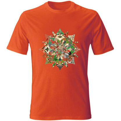 T-Shirt Unisex - Soft T-Shirt with Hand - Drawn Mandala Art T-Shirt Unisex - Blululi