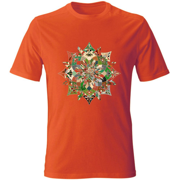 T-Shirt Unisex - Soft T-Shirt with Hand - Drawn Mandala Art T-Shirt Unisex - Blululi