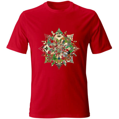 T-Shirt Unisex - Soft T-Shirt with Hand - Drawn Mandala Art T-Shirt Unisex - Blululi