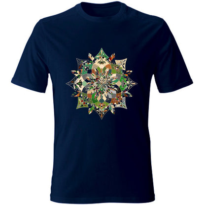 T-Shirt Unisex - Soft T-Shirt with Hand - Drawn Mandala Art T-Shirt Unisex - Blululi