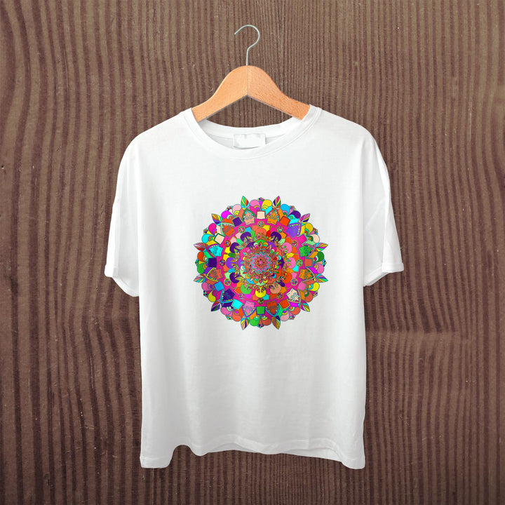 T-Shirt Unisex - Soft T-Shirt with Hand - Drawn Mandala Art T-Shirt Unisex - Blululi