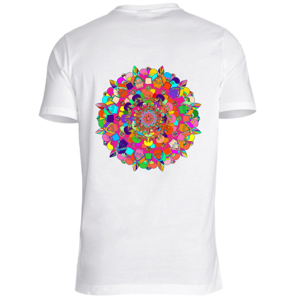 T-Shirt Unisex - Soft T-Shirt with Hand - Drawn Mandala Art T-Shirt Unisex - Blululi