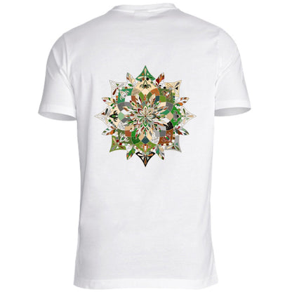 T-Shirt Unisex - Soft T-Shirt with Hand - Drawn Mandala Art T-Shirt Unisex - Blululi