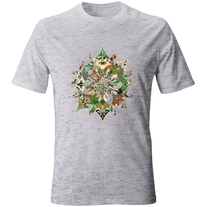 T-Shirt Unisex - Soft T-Shirt with Hand - Drawn Mandala Art T-Shirt Unisex - Blululi