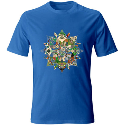 T-Shirt Unisex - Soft T-Shirt with Hand - Drawn Mandala Art T-Shirt Unisex - Blululi