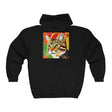 Tabby Cat Pop Art Hoodie - Savanna Animal Design Hoodie - Blululi