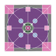 Tablecloth with Original Fine Art Drawn by Hand, Square - Blululi