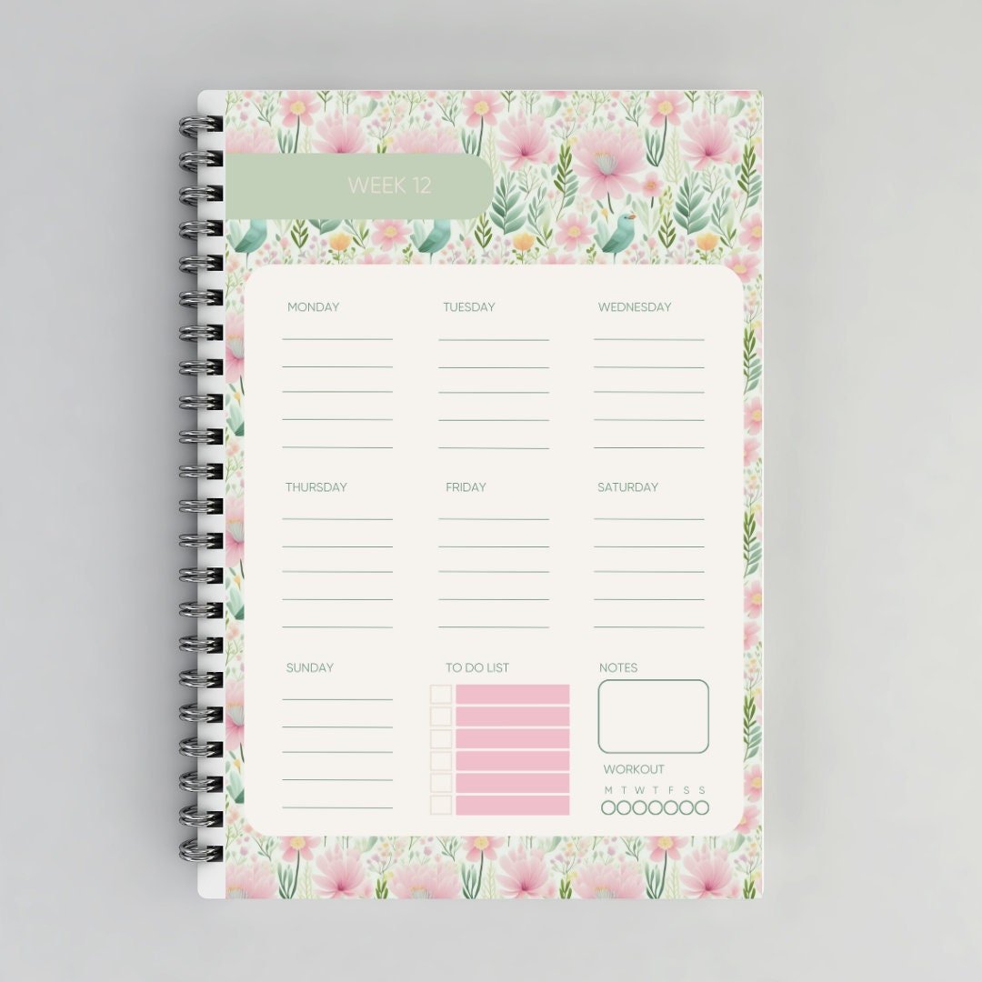 Task Management 2024: Seasonal Planner - Printable PDF digital download - Blululi