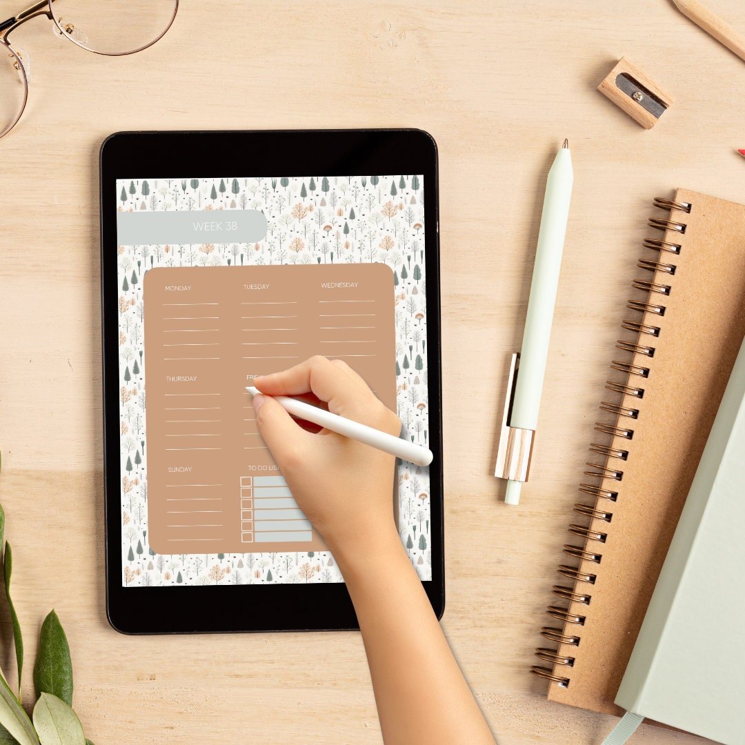 Task Management 2026: Seasonal Planner - Printable PDF digital download - Blululi