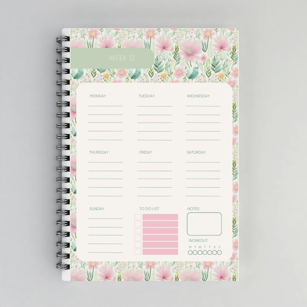 Task Management 2026: Seasonal Planner - Printable PDF digital download - Blululi