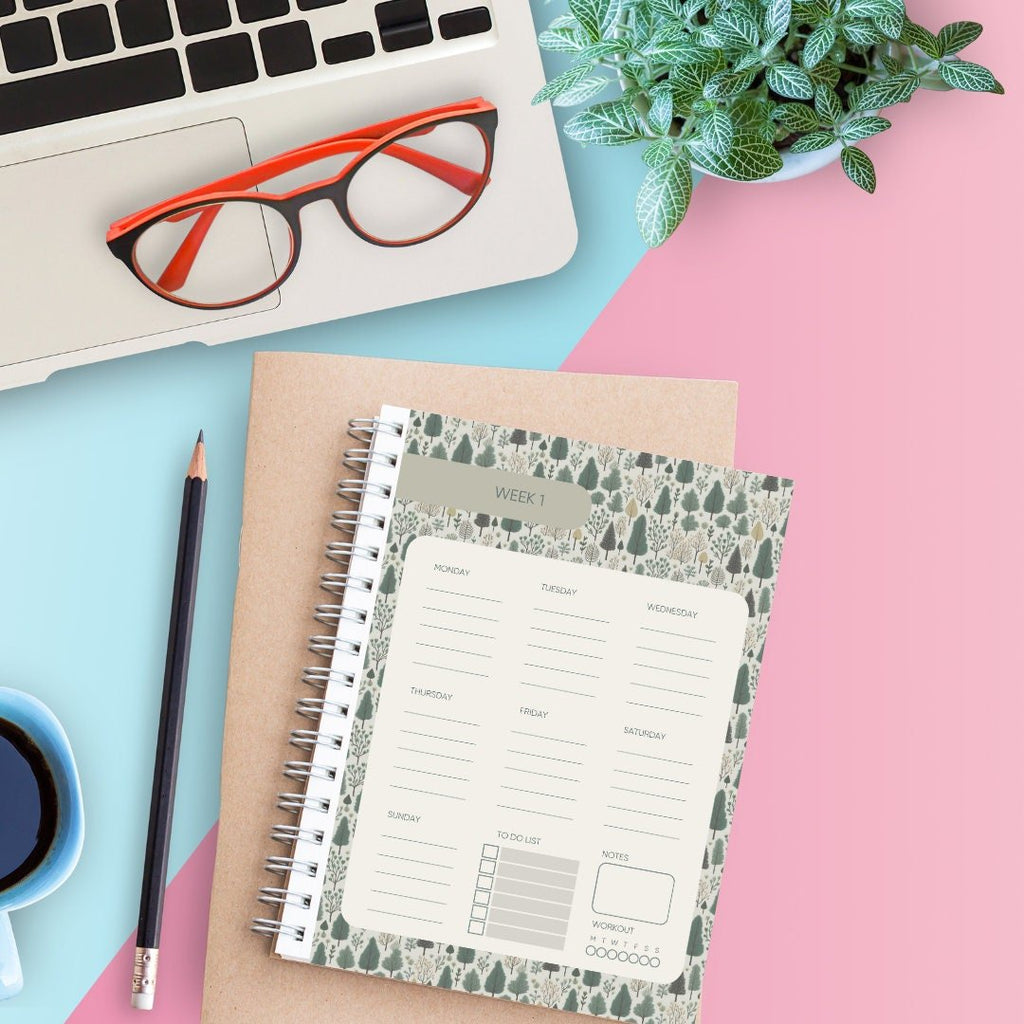 Task Management 2026: Seasonal Planner - Printable PDF digital download - Blululi