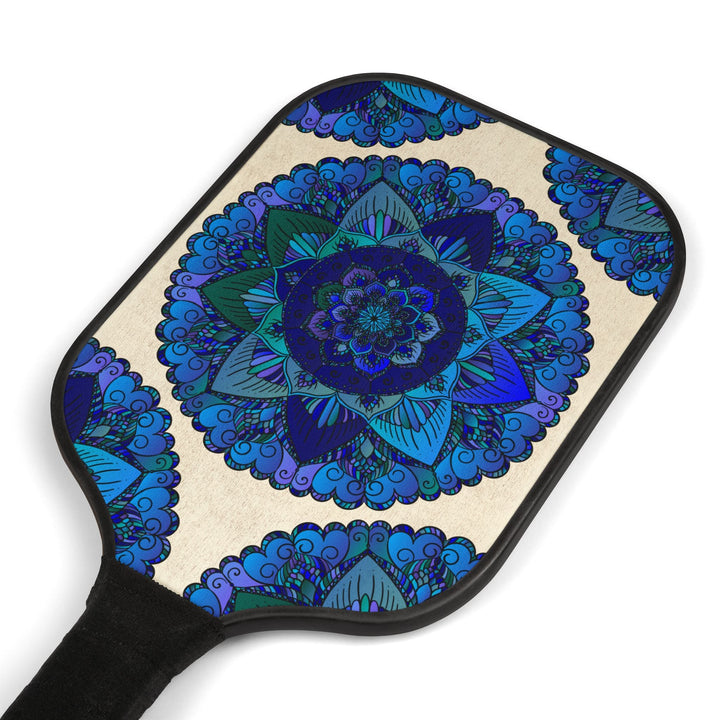 Teal Mandala Pickleball Kit Accessories - Blululi