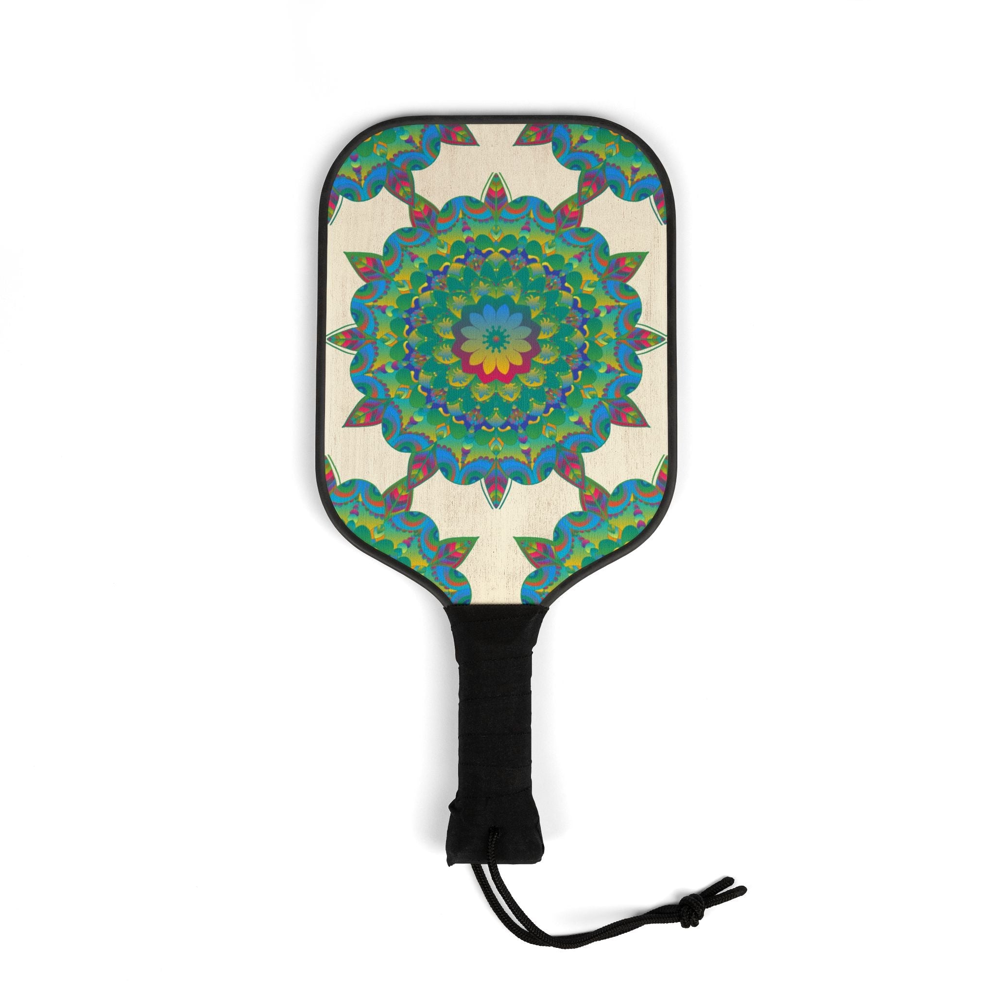 Teal Mandala Pickleball Kit Accessories - Blululi