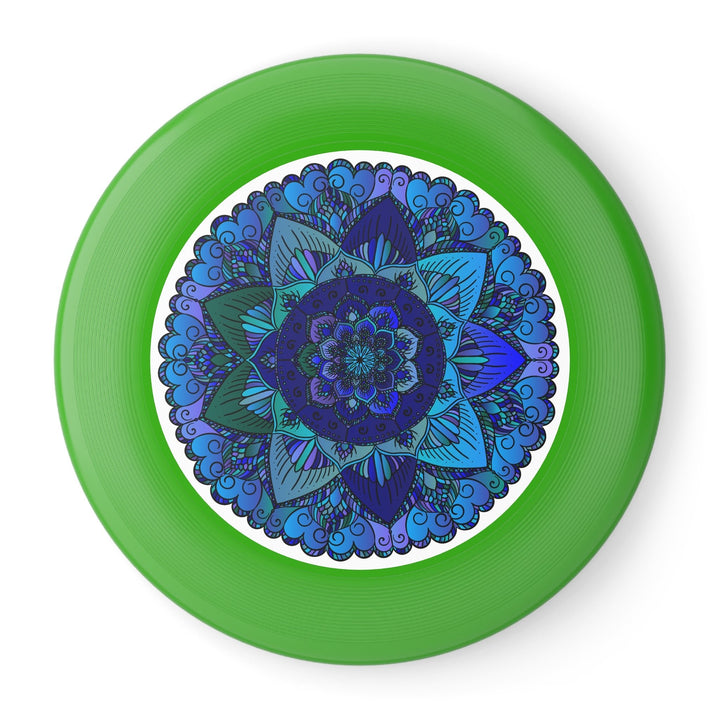 Teal & Purple Mandala Frisbee Disc Accessories - Blululi