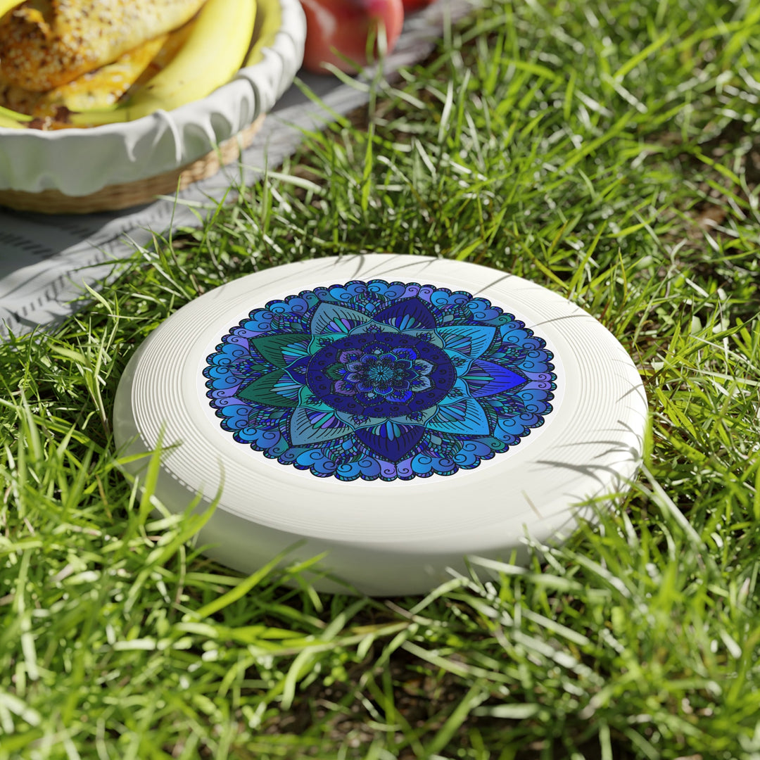 Teal & Purple Mandala Frisbee Disc Accessories - Blululi