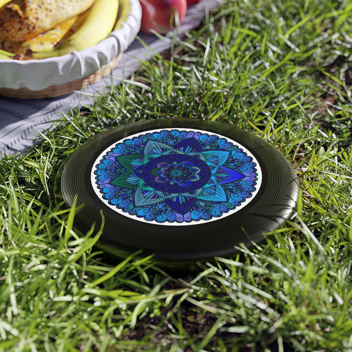 Teal & Purple Mandala Frisbee Disc Accessories - Blululi