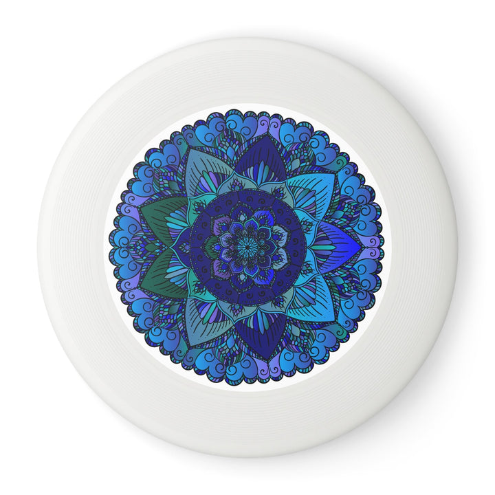 Teal & Purple Mandala Frisbee Disc Accessories - Blululi