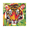 Tiger Face Art Print - Savanna Animal Poster Poster - Blululi