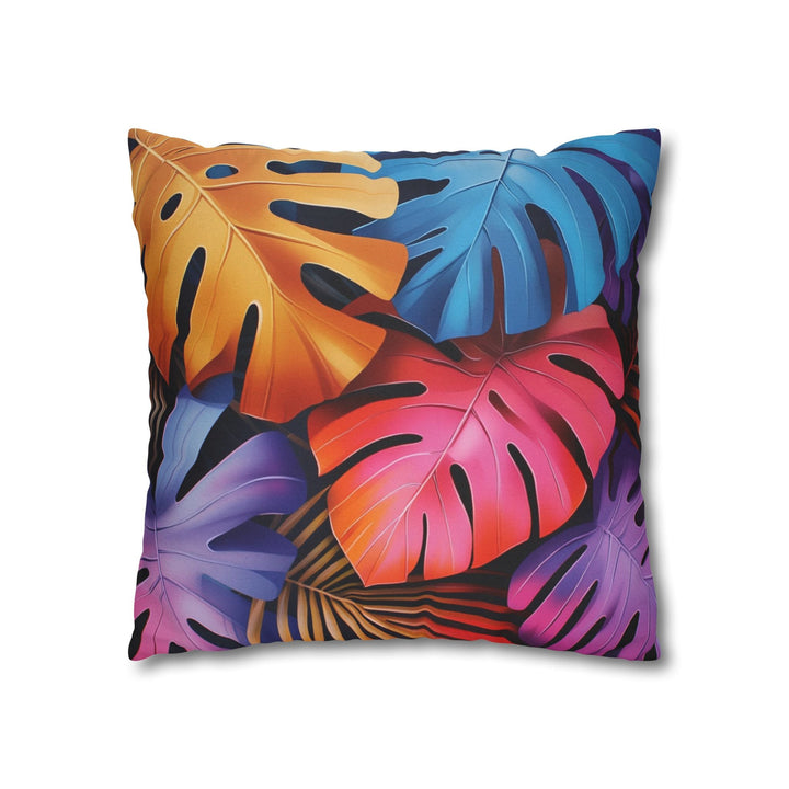 Tropical Botanical Pillowcase - Colorful Nature Design Home Decor - Blululi