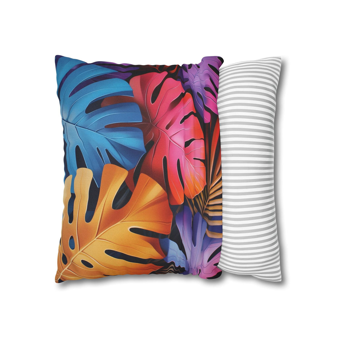 Tropical Botanical Pillowcase - Colorful Nature Design Home Decor - Blululi