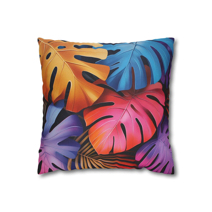 Tropical Botanical Pillowcase - Colorful Nature Design Home Decor - Blululi