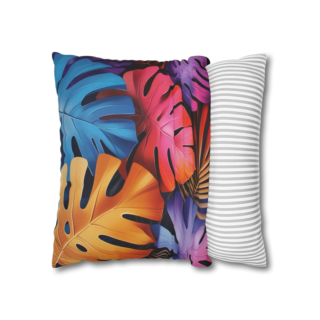 Tropical Botanical Pillowcase - Colorful Nature Design Home Decor - Blululi