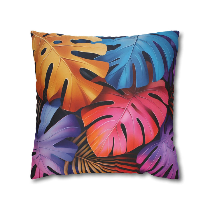 Tropical Botanical Pillowcase - Colorful Nature Design Home Decor - Blululi