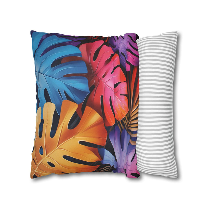 Tropical Botanical Pillowcase - Colorful Nature Design Home Decor - Blululi
