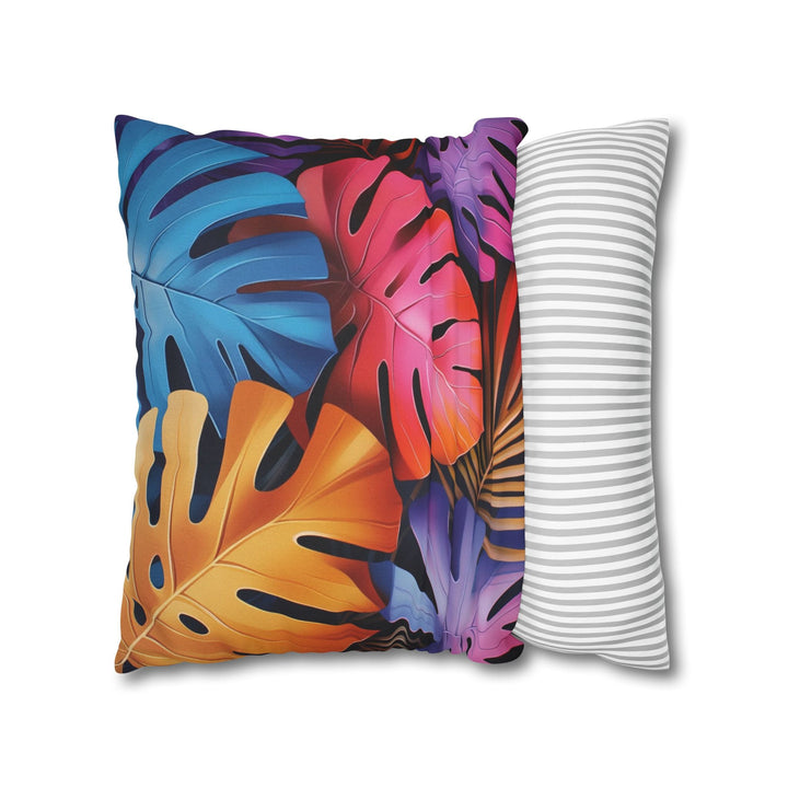 Tropical Botanical Pillowcase - Colorful Nature Design Home Decor - Blululi