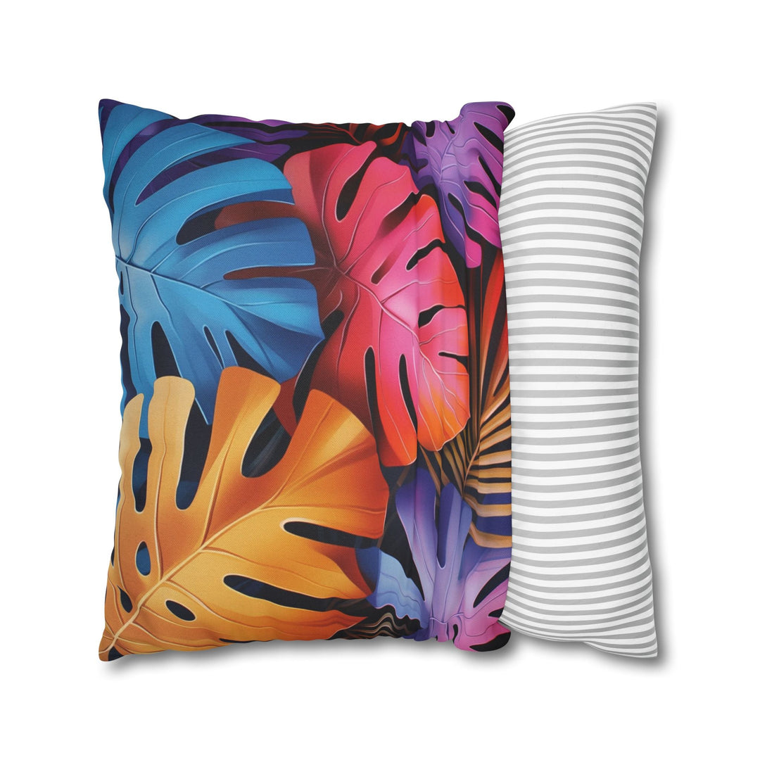 Tropical Botanical Pillowcase - Colorful Nature Design Home Decor - Blululi