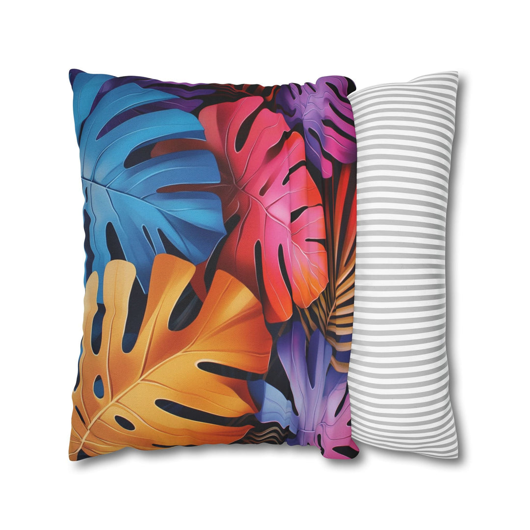 Tropical Botanical Pillowcase - Colorful Nature Design Home Decor - Blululi