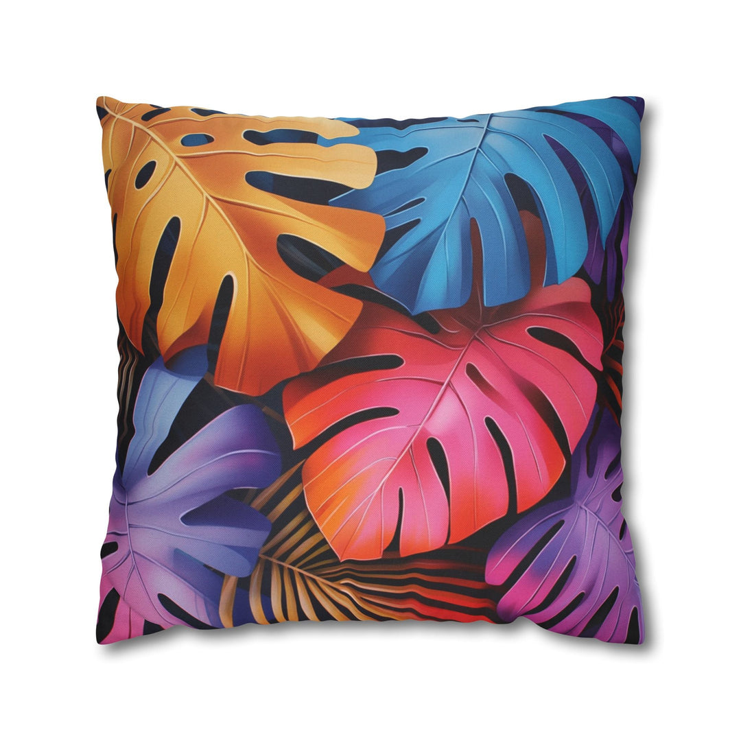 Tropical Botanical Pillowcase - Colorful Nature Design Home Decor - Blululi