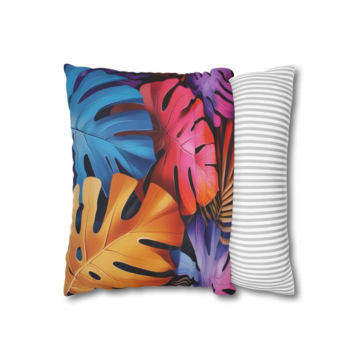Tropical Botanical Pillowcase - Colorful Nature Design Home Decor - Blululi