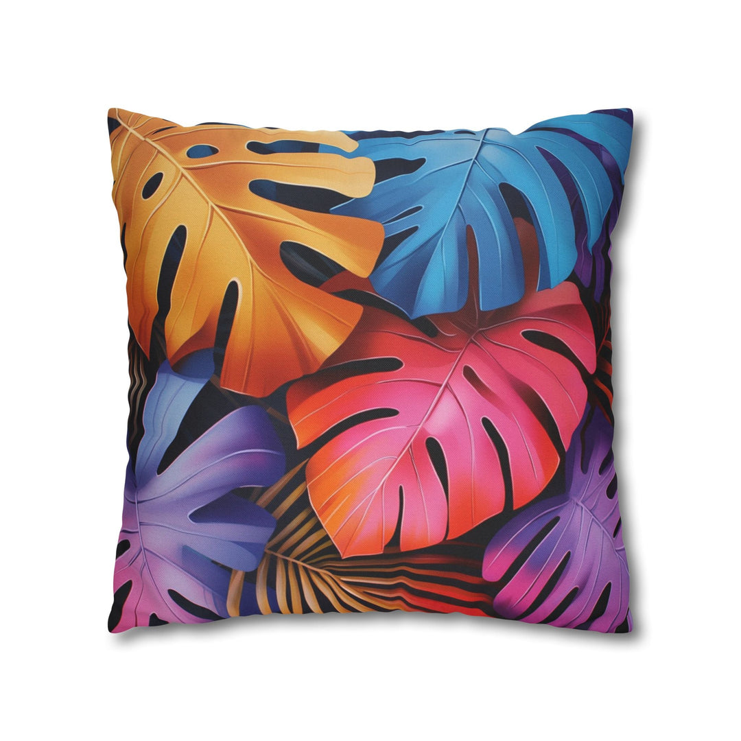 Tropical Botanical Pillowcase - Colorful Nature Design Home Decor - Blululi